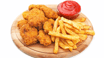 10pcs Chicken Nuggets with Chips